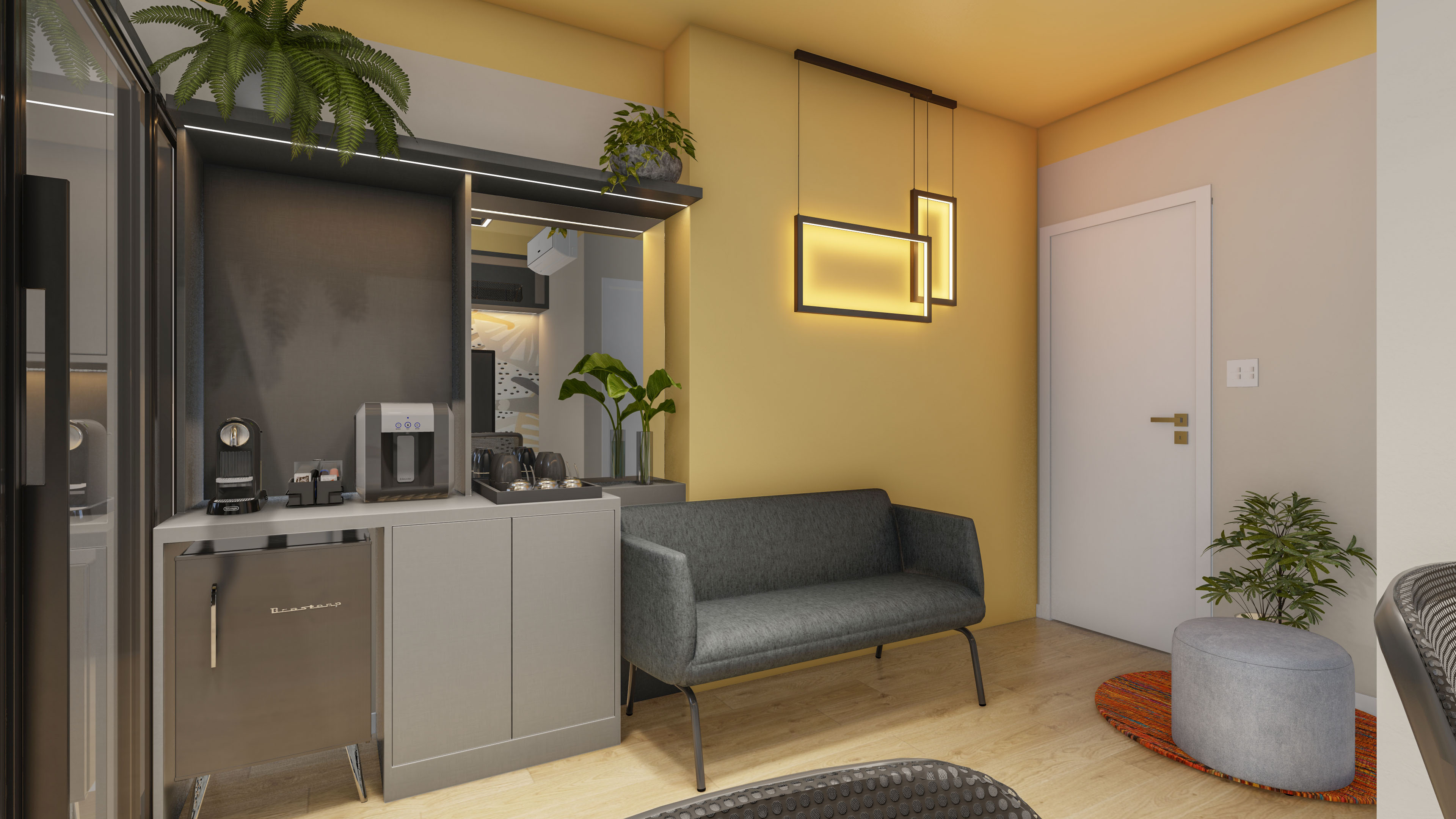 Escritório funcional - Guarulhos - SP Satyaarquitetura