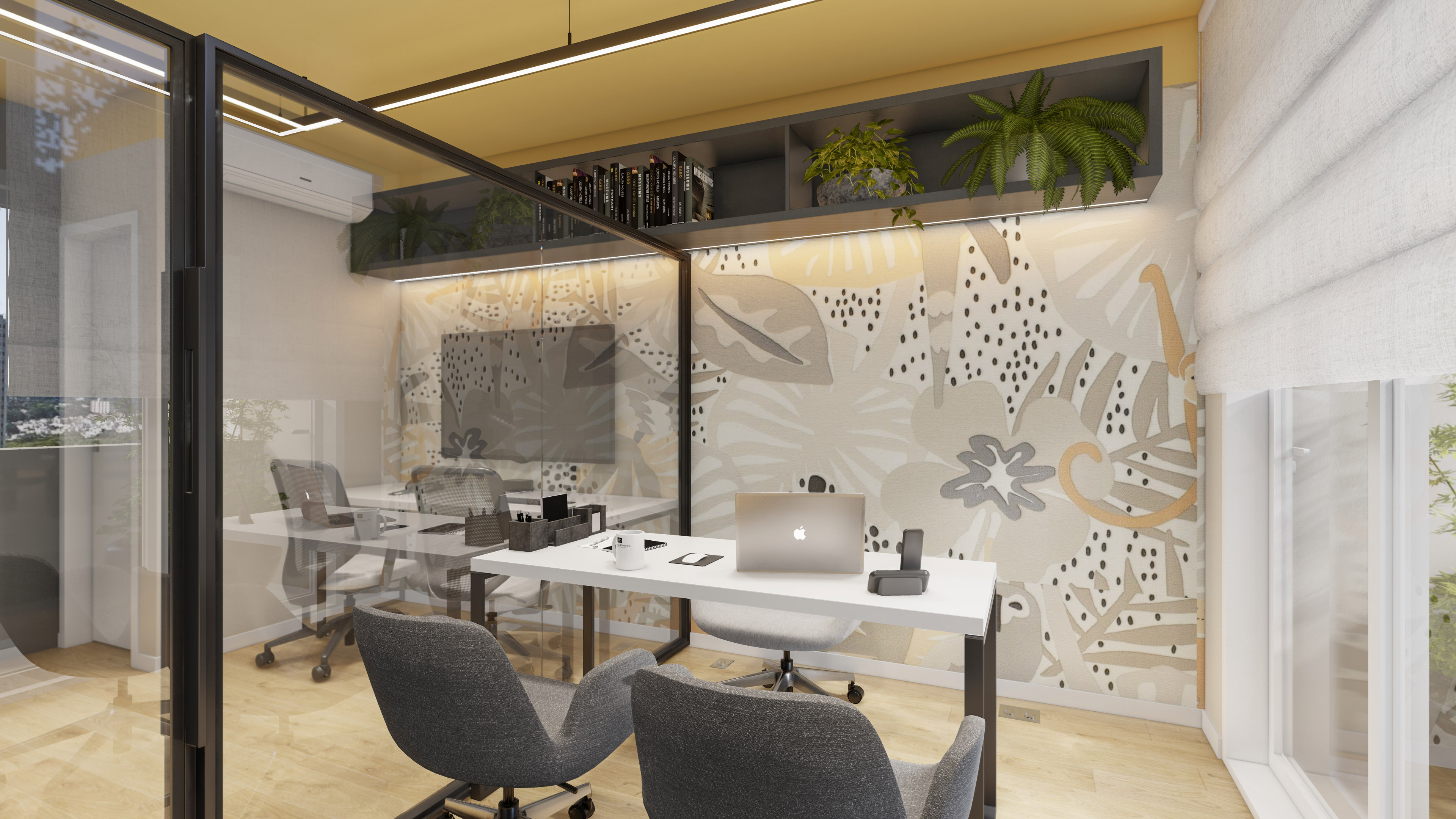 Escritório funcional - Guarulhos - SP Satyaarquitetura